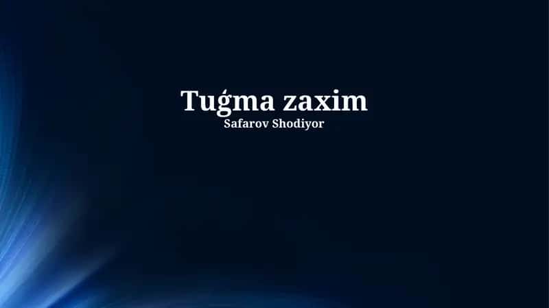 Tuģma zaxim