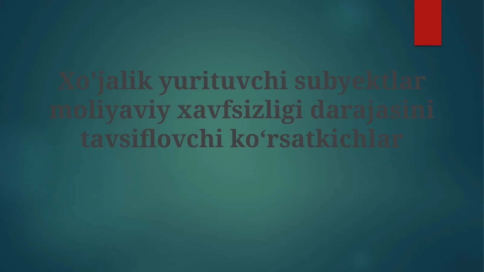 Xo'jalik yurituvchisi