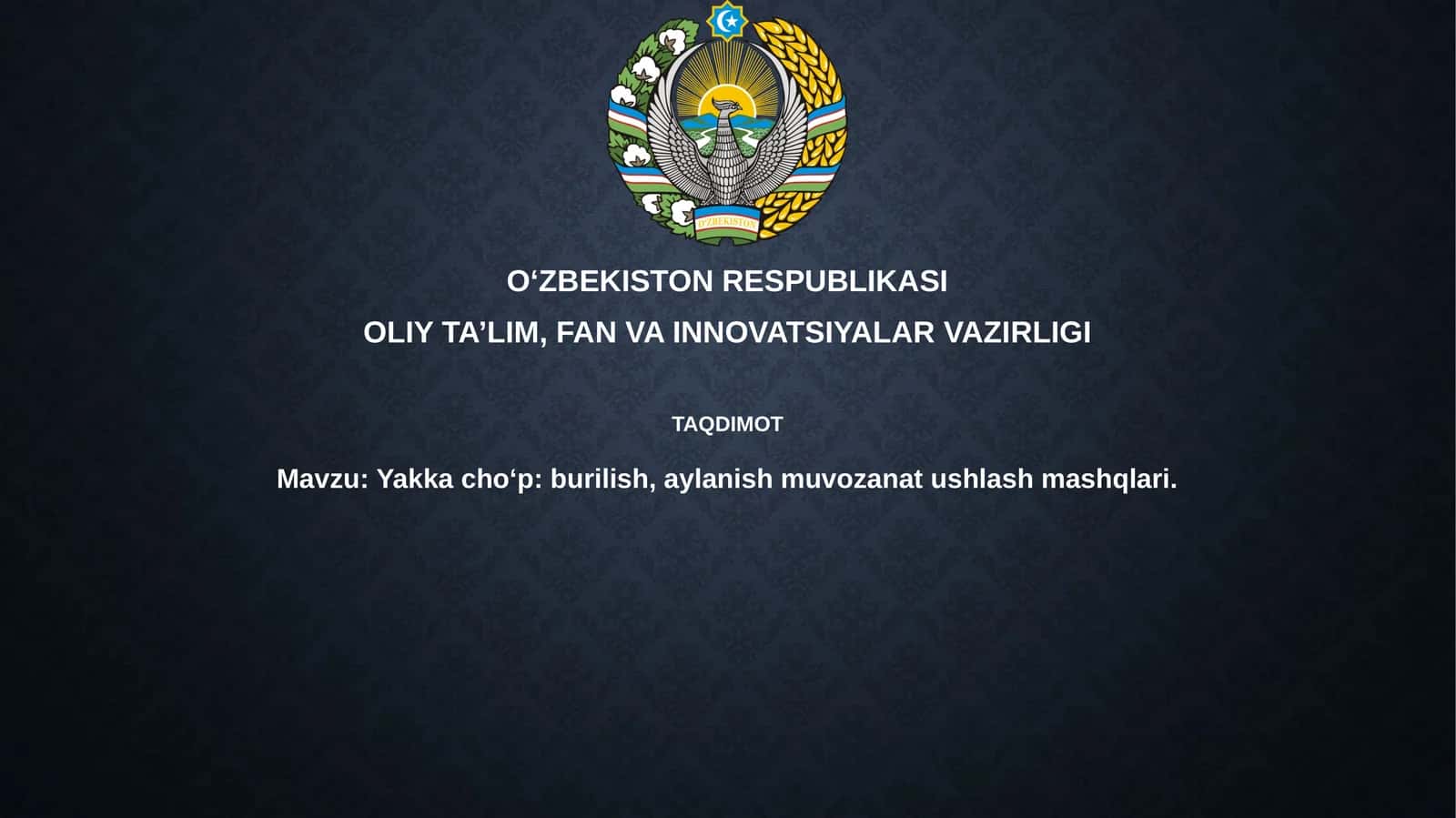 Yakka cho'p