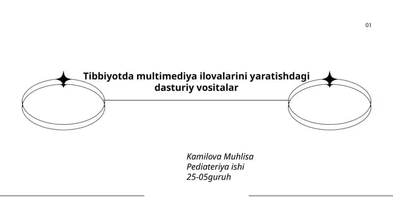 Tibbiyotda multimediya ilovalarini yaratishdagi dasturiy vositalar