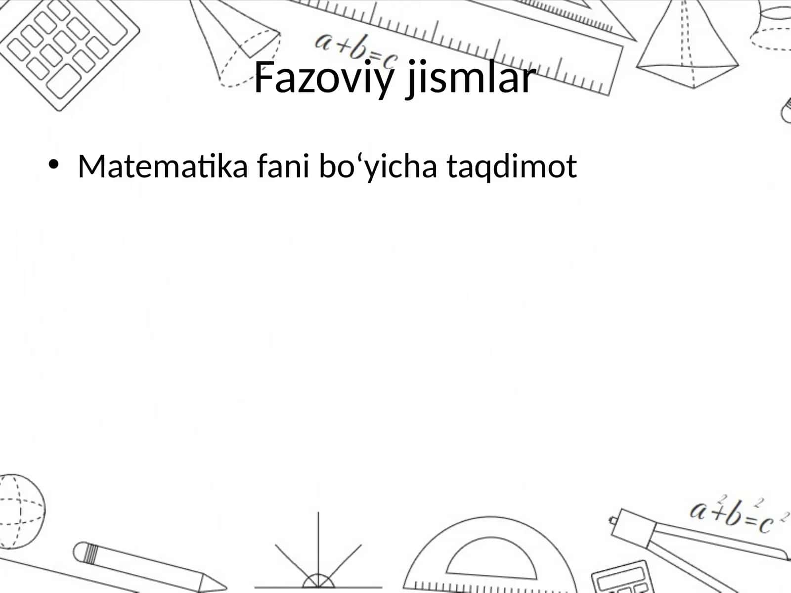 Fazoviy jismlar