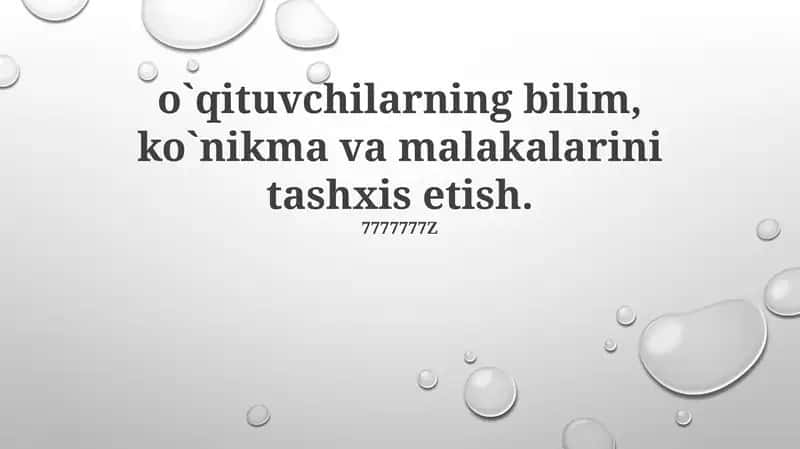 ko'nikmalarini baholash usullari