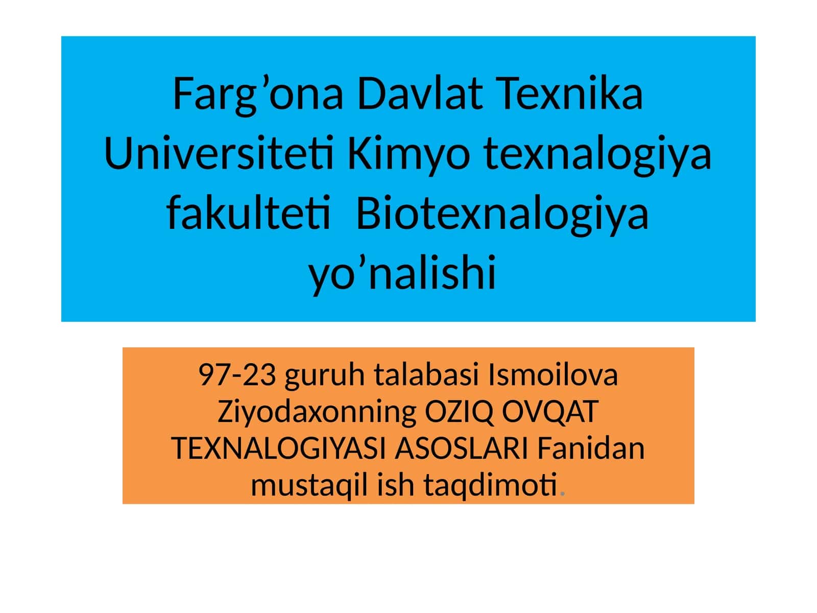 MINERAL SUVLAR ISHLAB CHIQARISH ASOSLARI