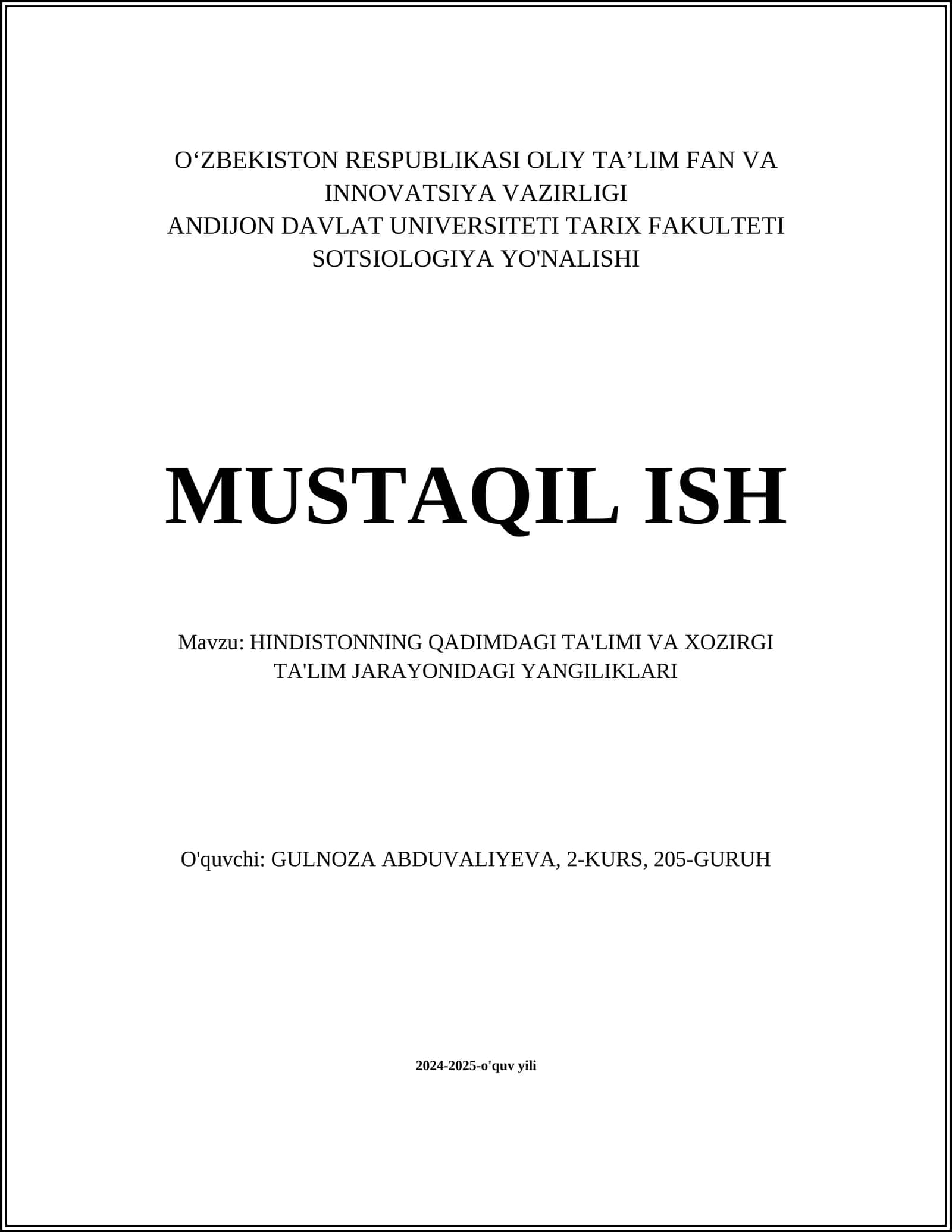 Qadimgi Hindistonda gurukula tizimi