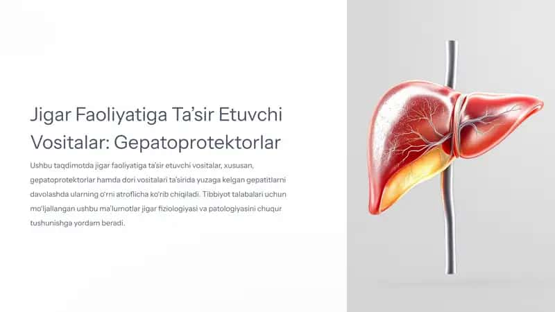 Gepatoprotektorlar