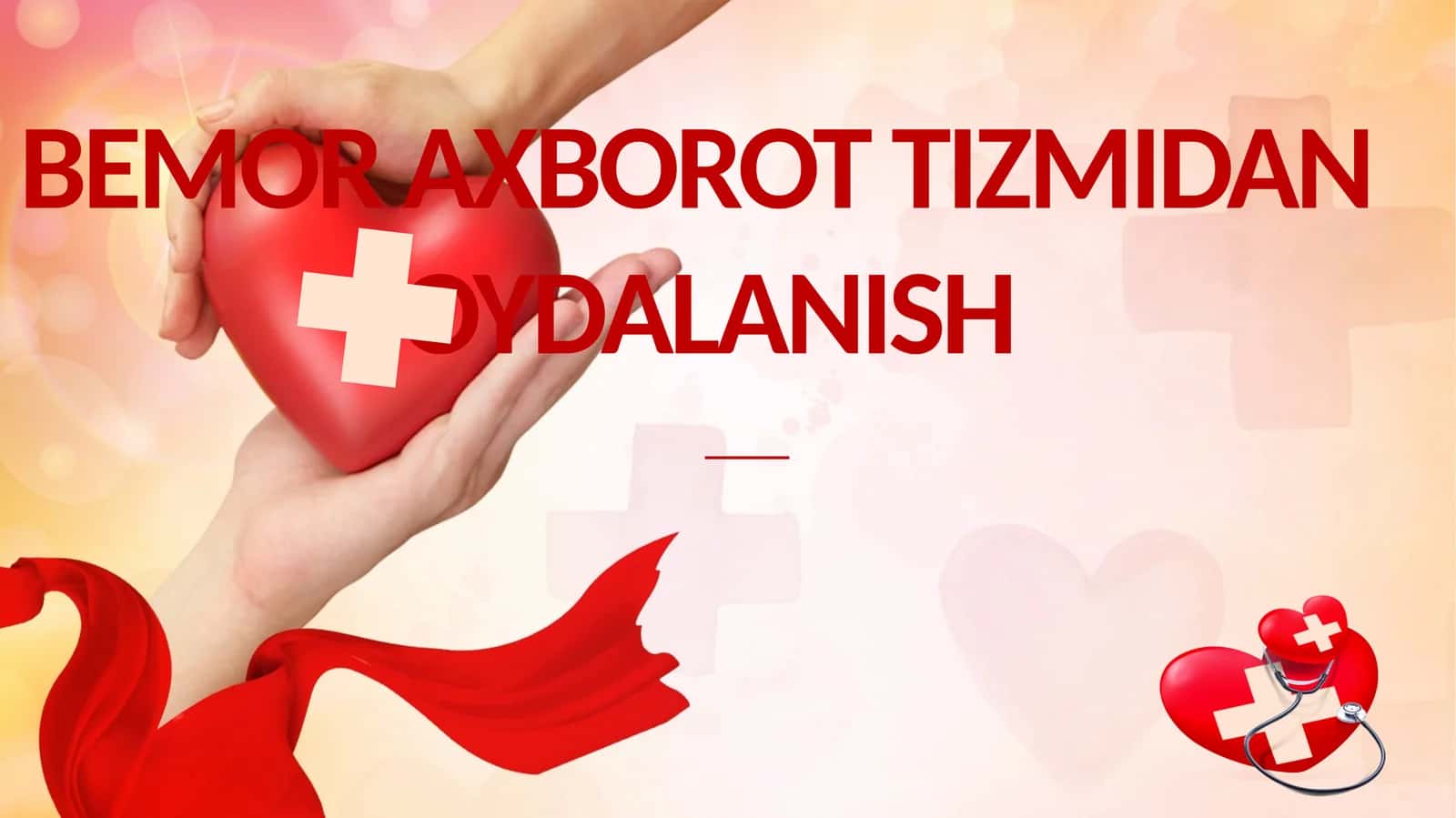 BEMOR AXBOROT TIZMIDAN FOYDALANISH