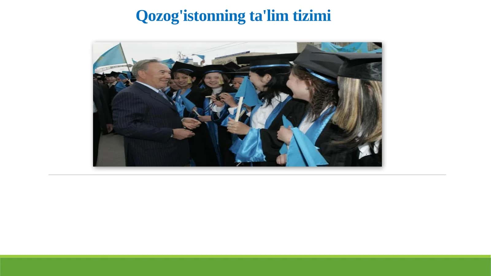 Qozog'istonning ta'lim tizimi