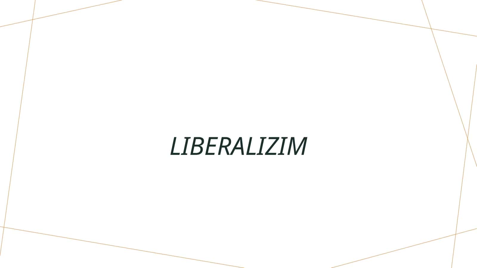 Liberalizim