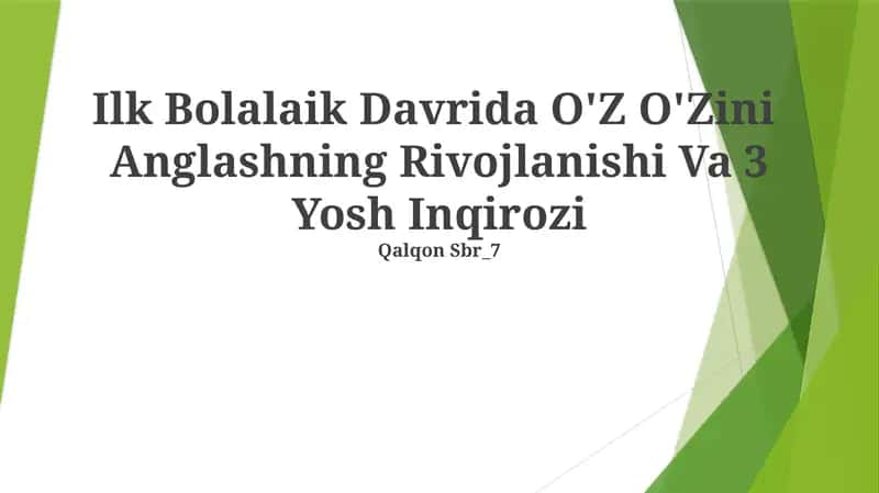 Eriksonning psixo-ijtimoiy rivojlanish nazariyasi