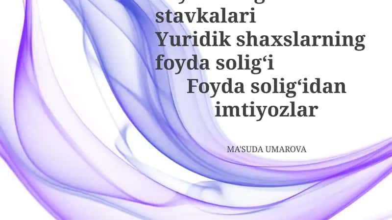 Korporativ daromad solig'i stavkalari
