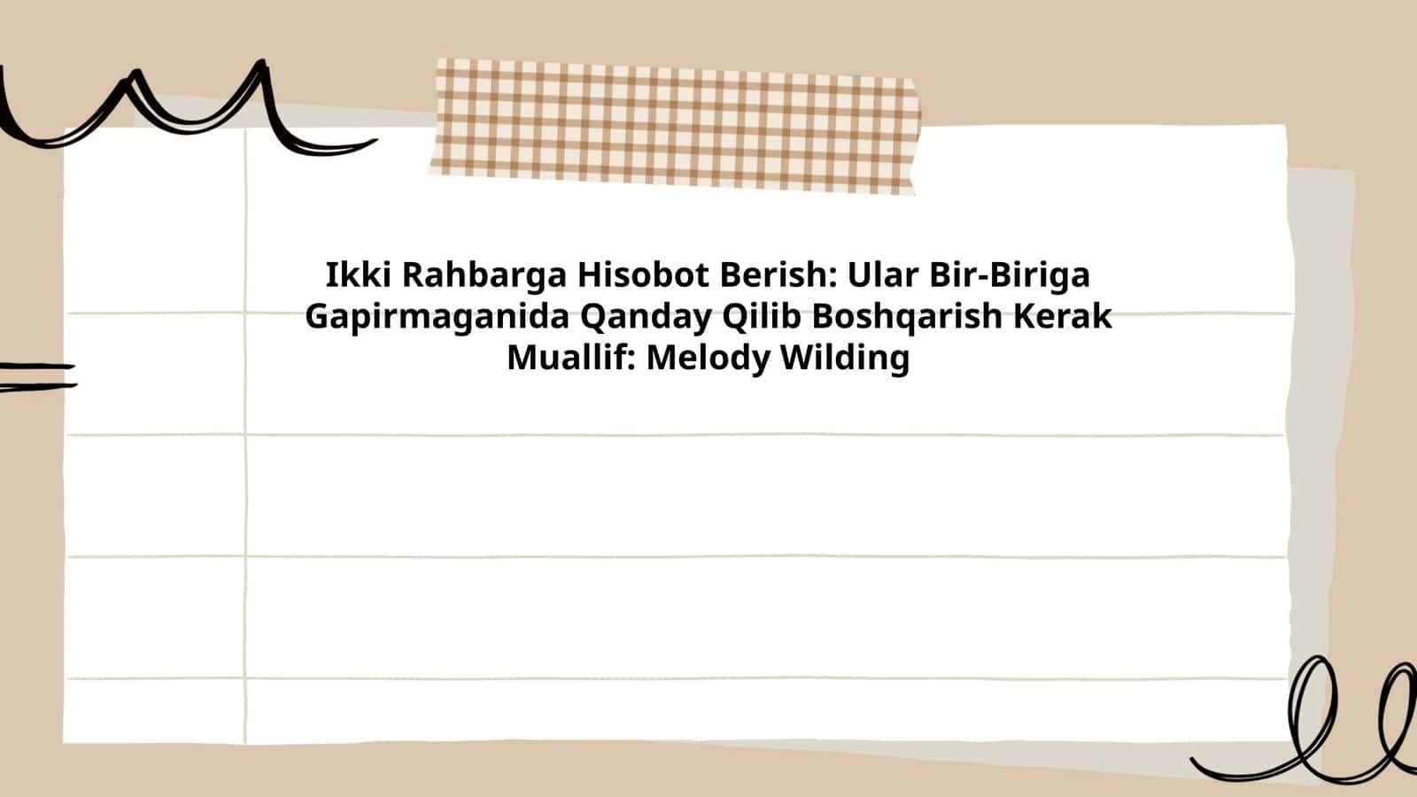 Stressni boshqarish usullari
