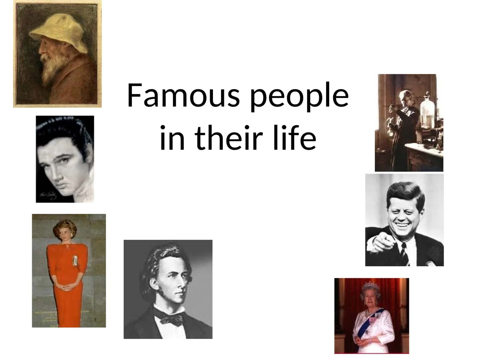 Famous People in Their Life
