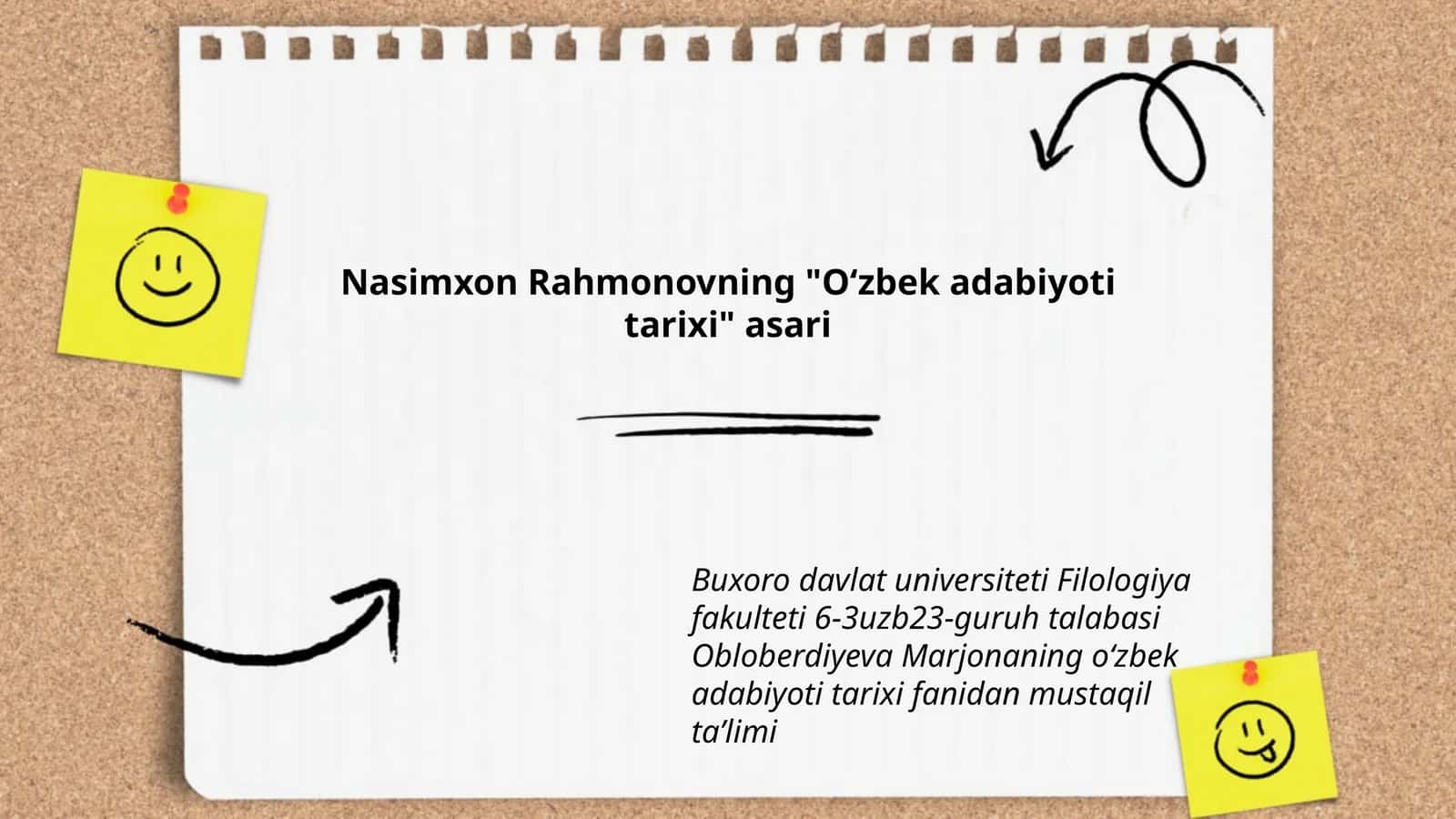 Oʻzbek adabiyoti tarixi