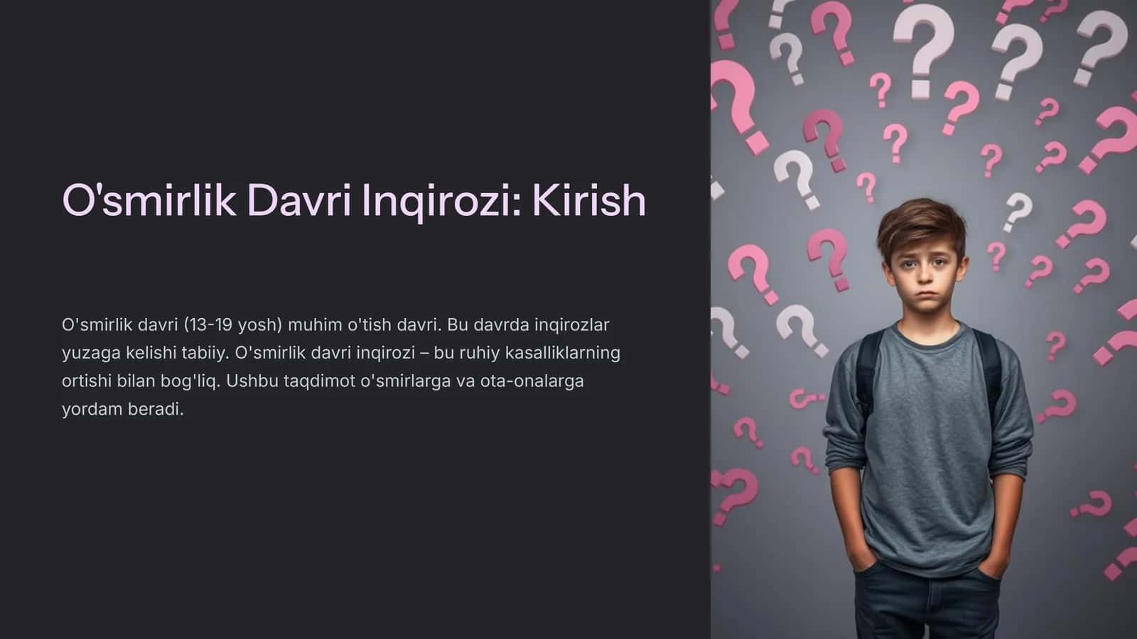 O'smirlik Davri Inqirozi