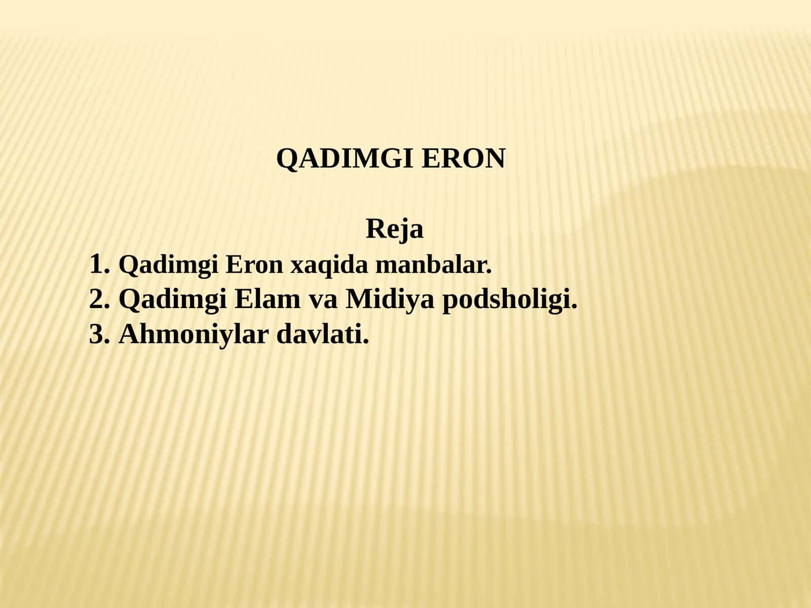QADIMGI ERON
