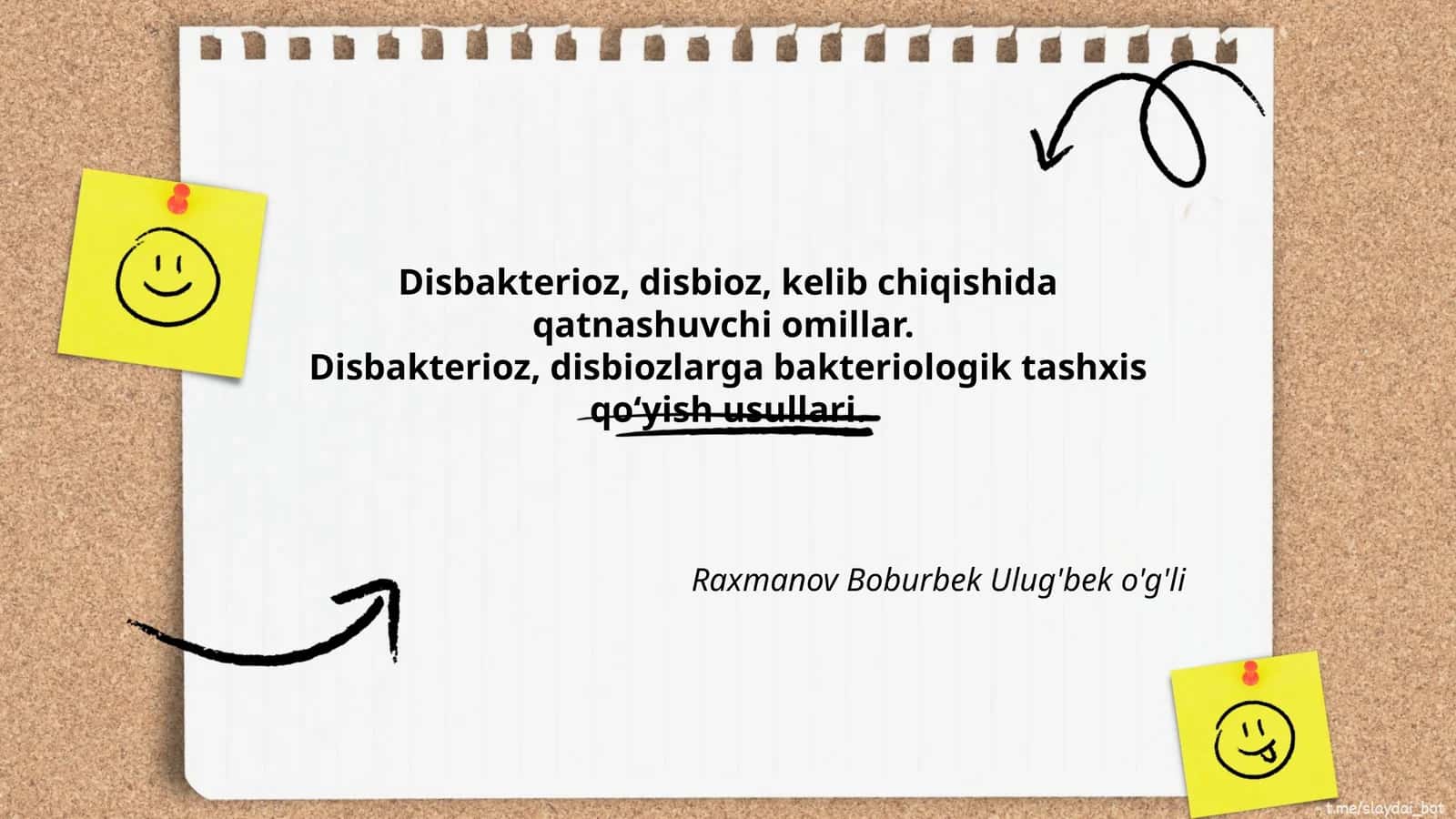 Disbakterioz va disbioz
