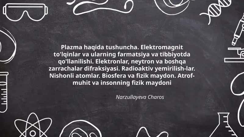 Plazma haqida tushuncha