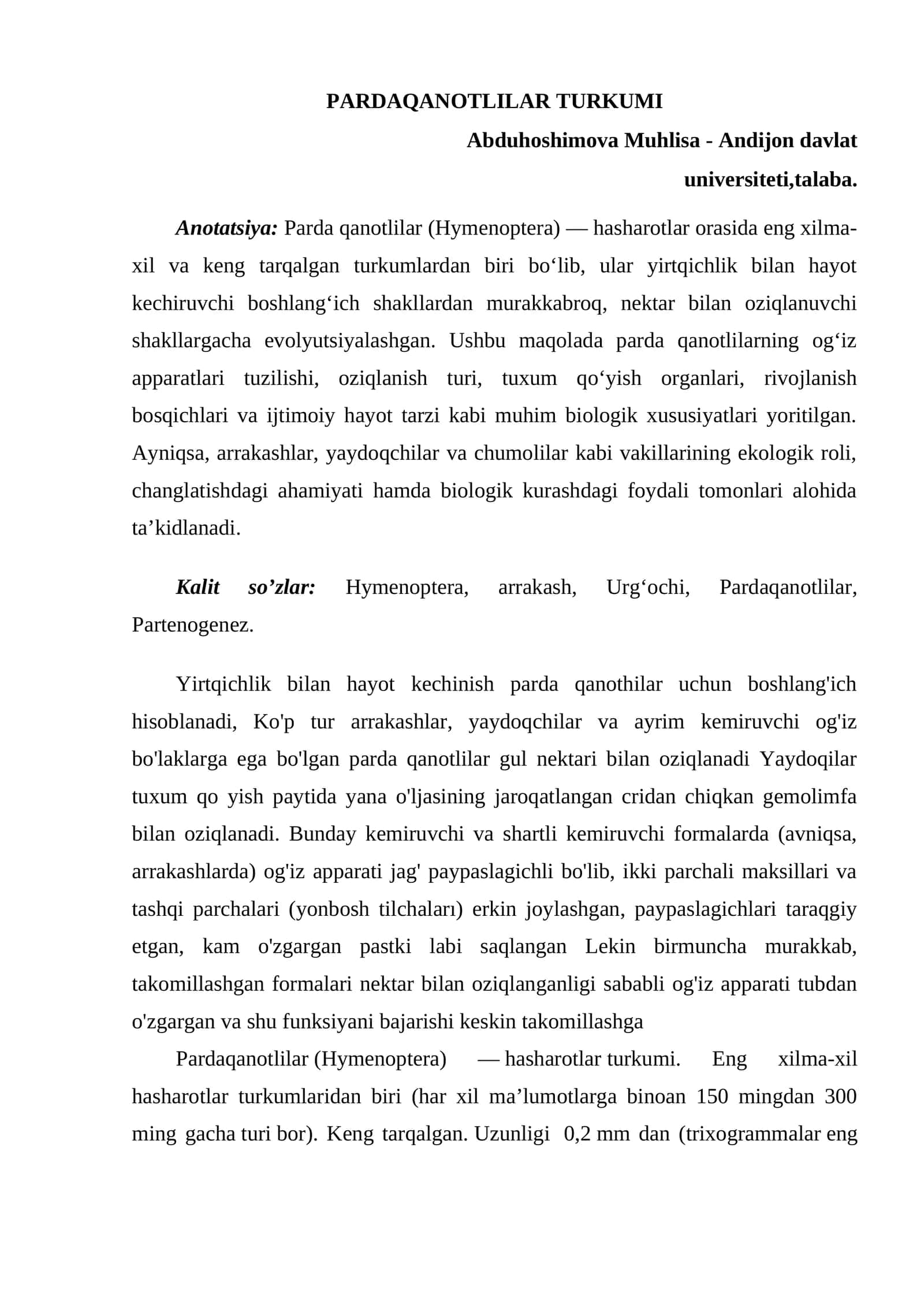 PARDAQANOTLILAR TURKUMI