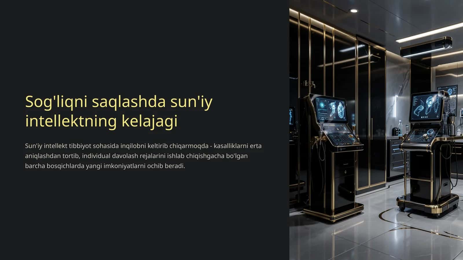 Sog'liqni saqlashda sun'iy intellektning kelajagi
