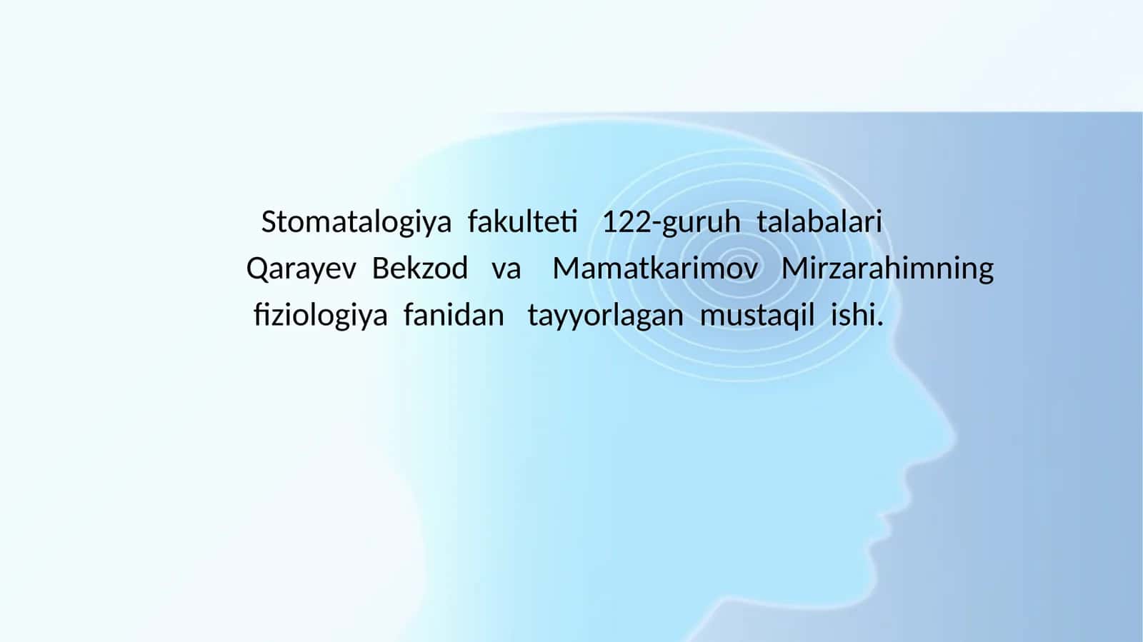 Sinapslar fiziologiyasi