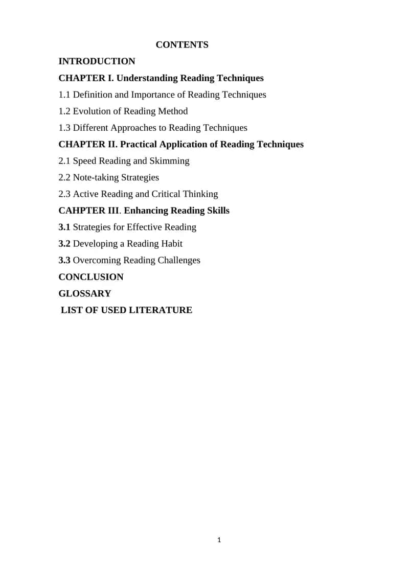 Teaching reading and understanding technical texts
