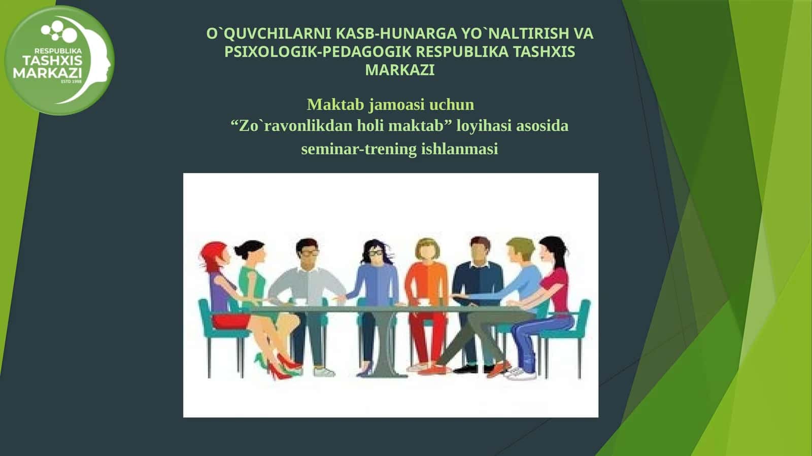Zo‘ravonlik holatlarini aniqlash vaularga javob berish bo‘yicha harakatlar