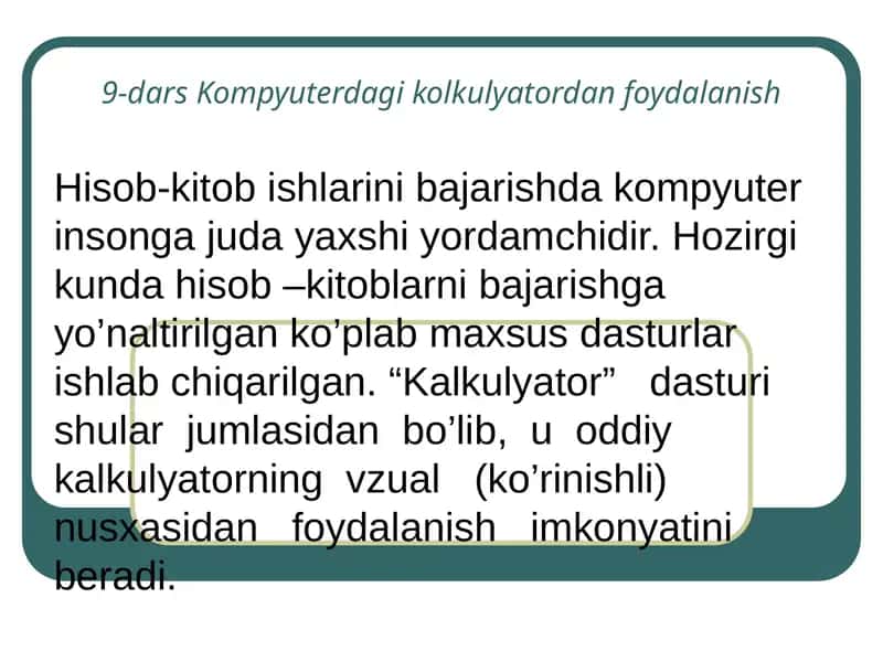 Kalkulyator