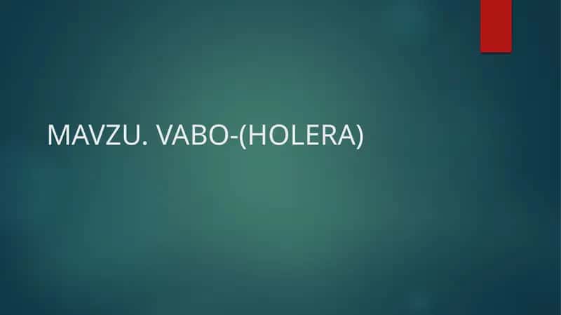 VABO- Вабо-(XOLERA)