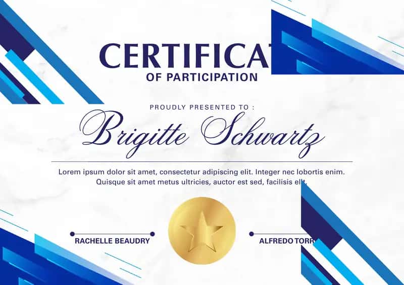 CERTIFICATE OF PARTICIPATION
