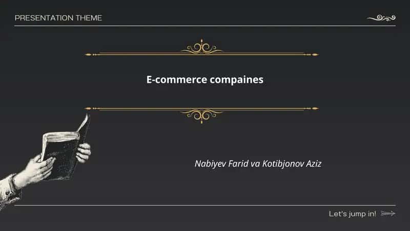 E-commerce companies