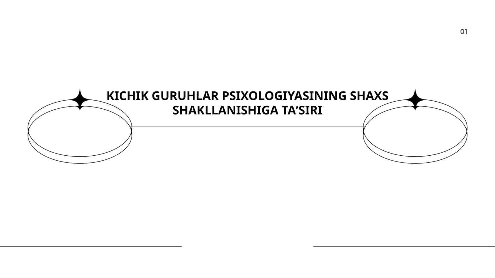 KICHIK GURUHLAR PSIXOLOGIYASINING SHAXS SHAKLLANISHIGA TAʼSIRI