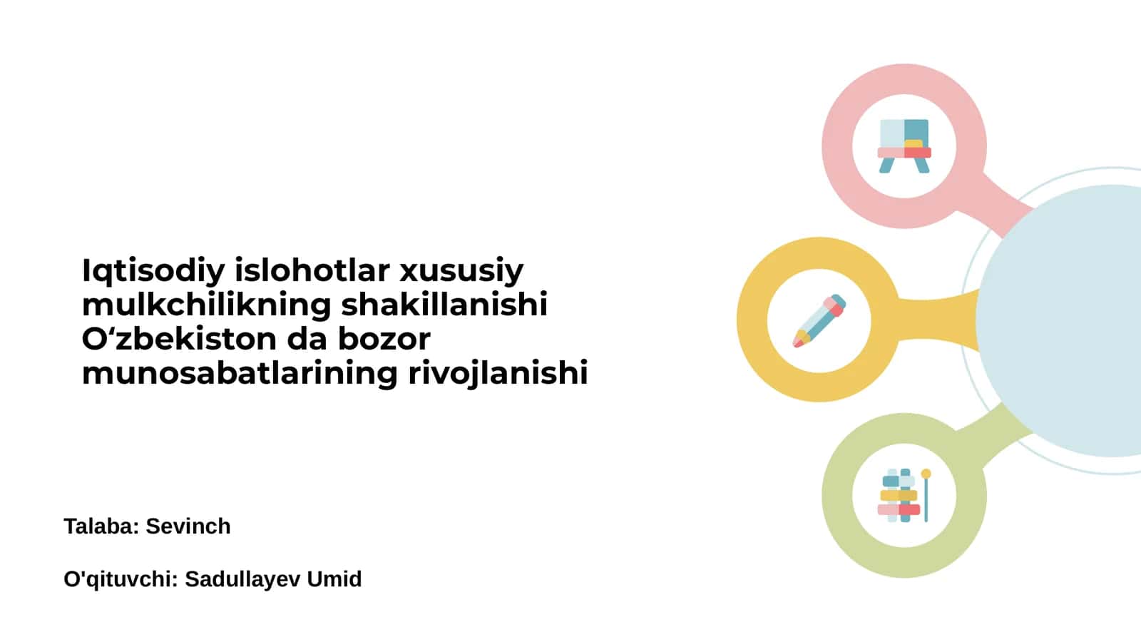 Iqtisodiy islohotlar