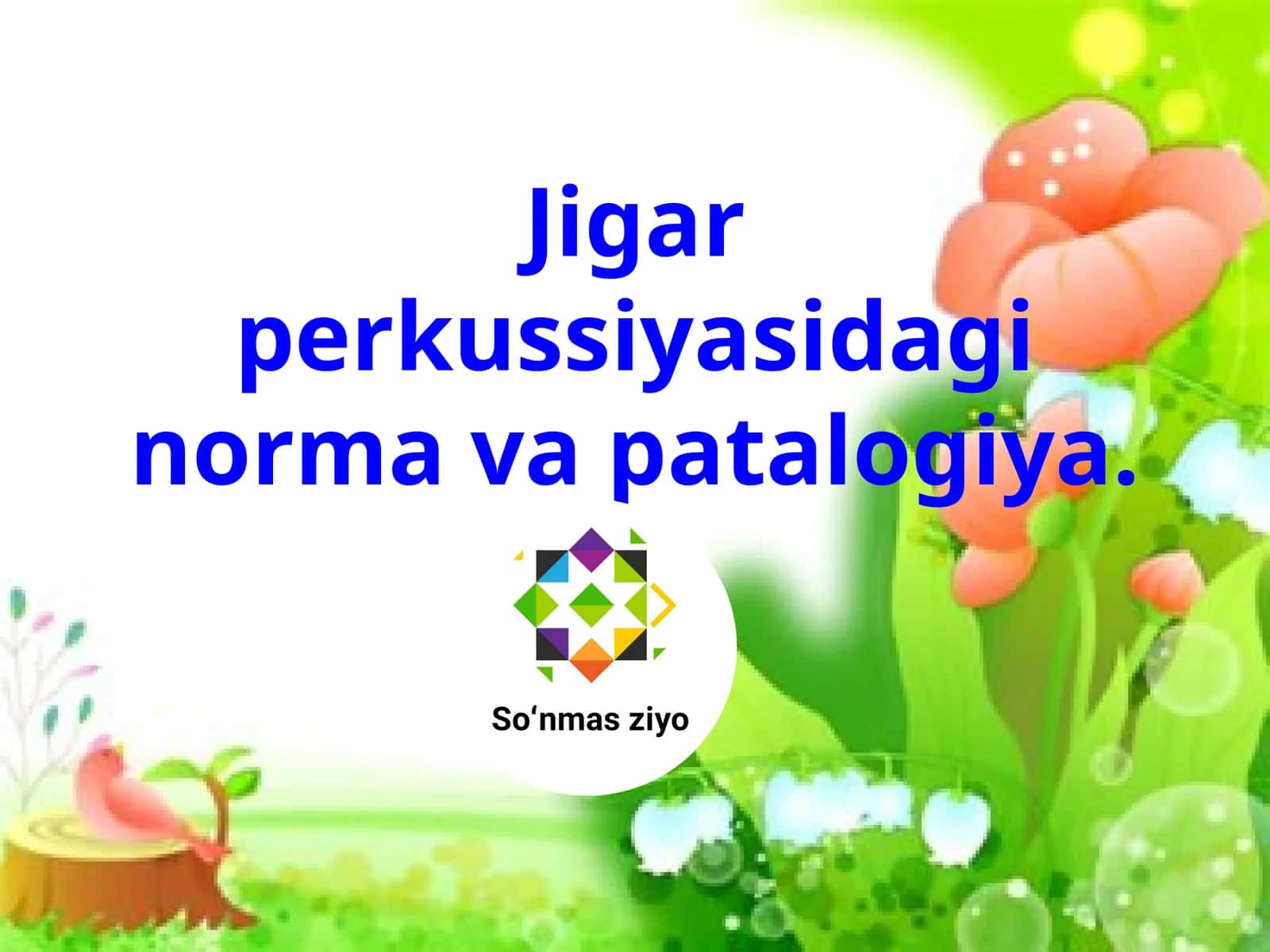 Jigar perkussiyasidagi norma va patalogiya