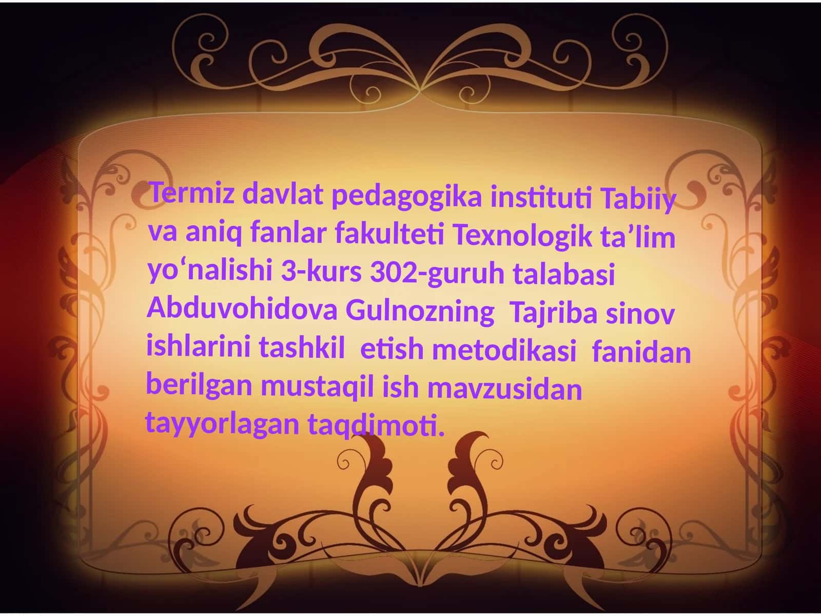 Pastnoklassik davr ilm-fanning rivojlanishi