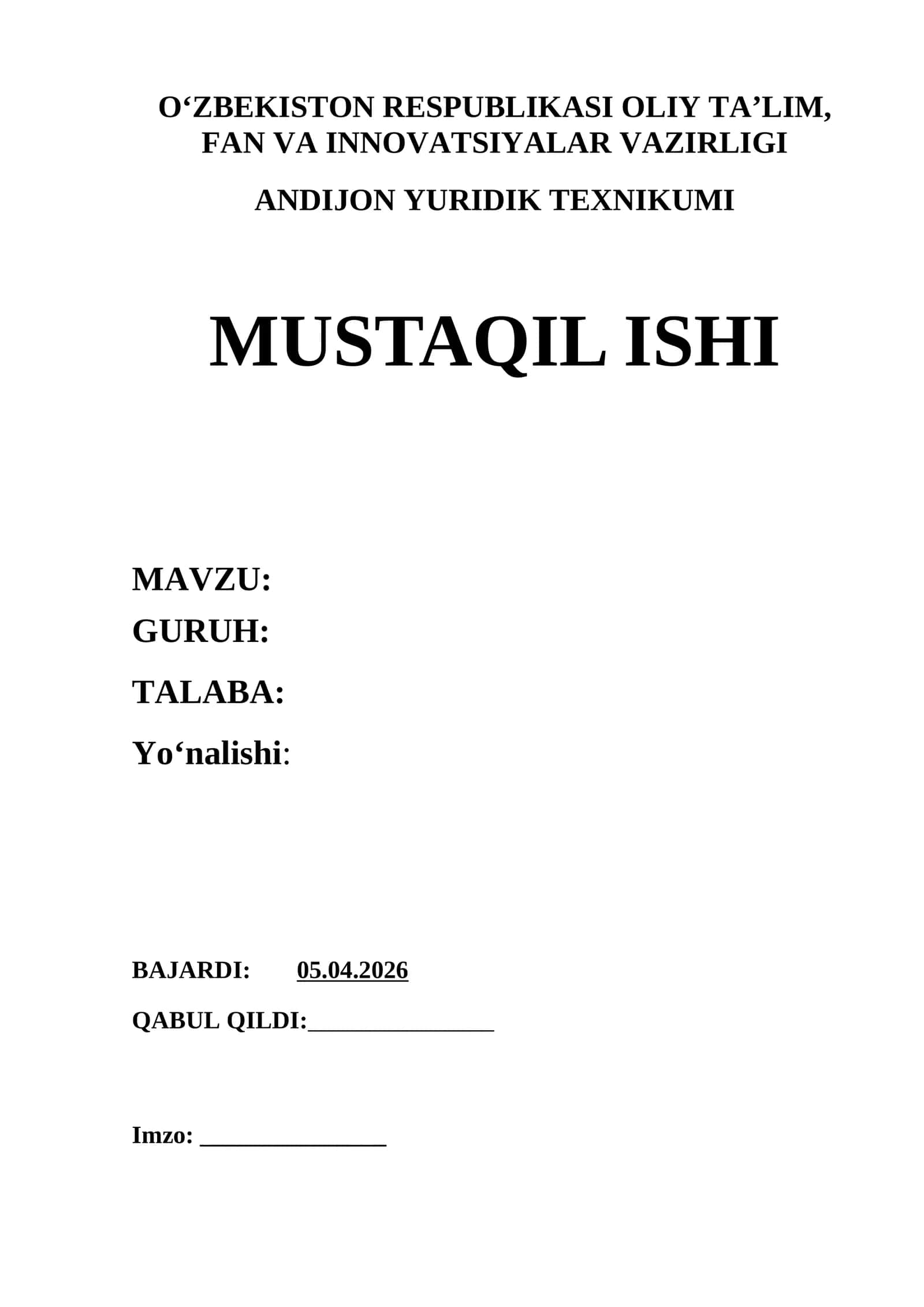 Davlat shakli