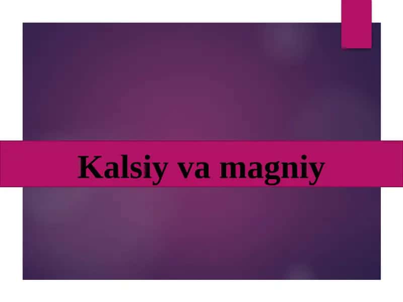 Kalsiyvamagniy
