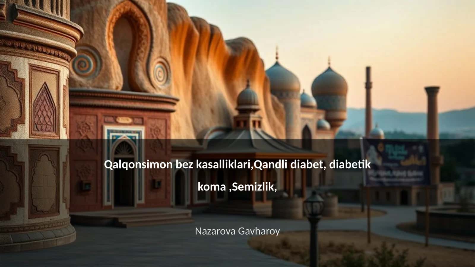 Qalqonsimon bez kasalliklari,Qandli diabet, diabetik koma,Semizlik