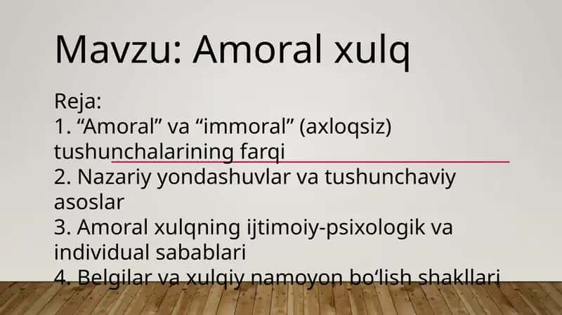 Amoralxulq