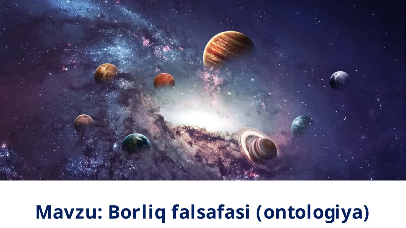 Borliqfalsafasi(ontologiya)