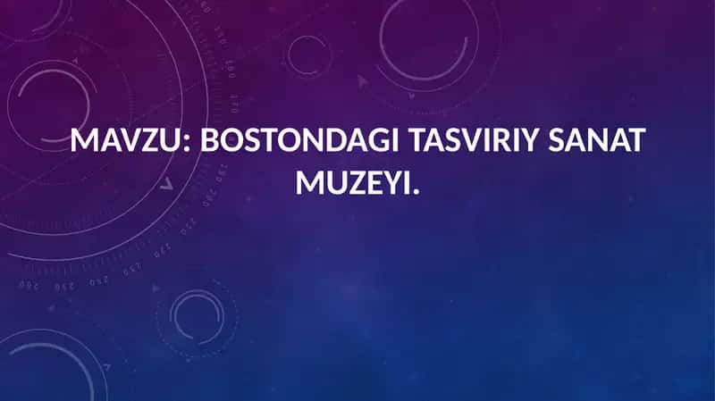 Bostondagi tasviriy sanʼat muzeyi