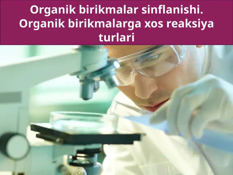 Organik birikmalar inflanishi