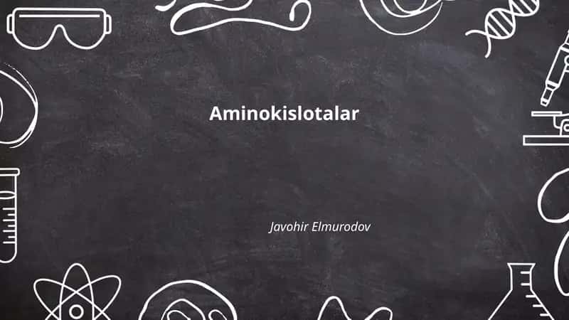 Aminokislotalar