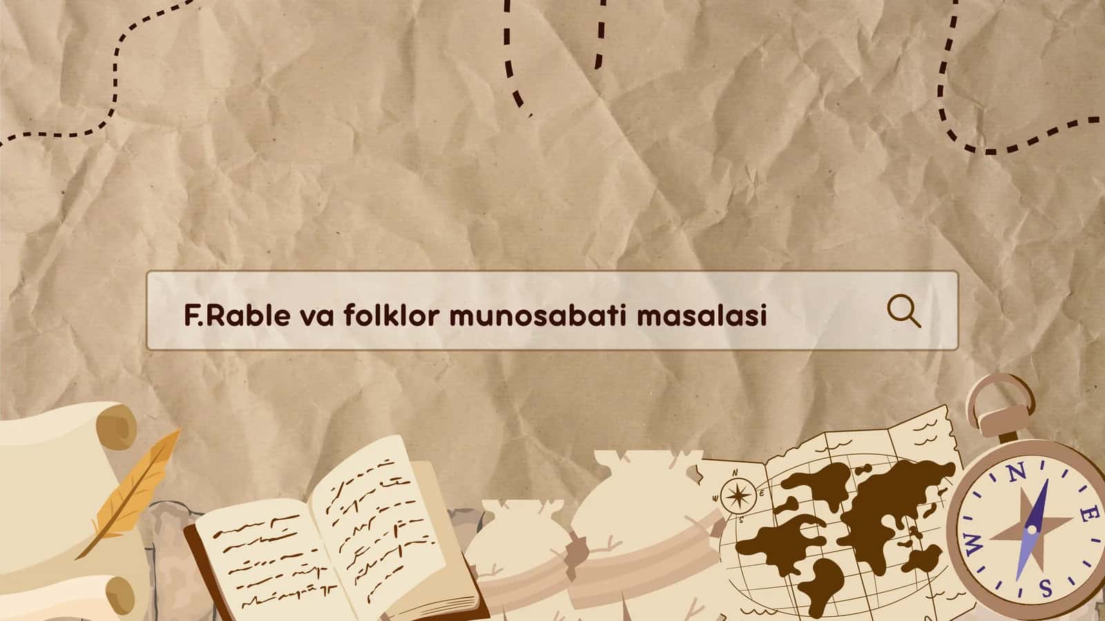 F.Rable va folklor munosabati masalasi