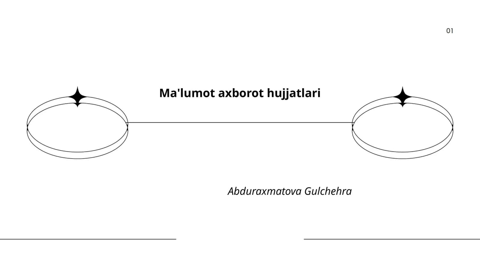 Ma'lumot axborot hujjatlari