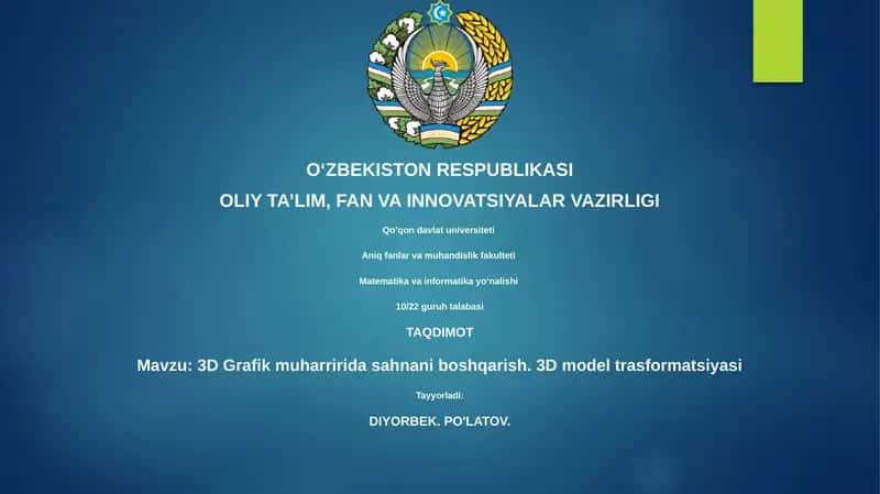 3D Grafik muharriri
