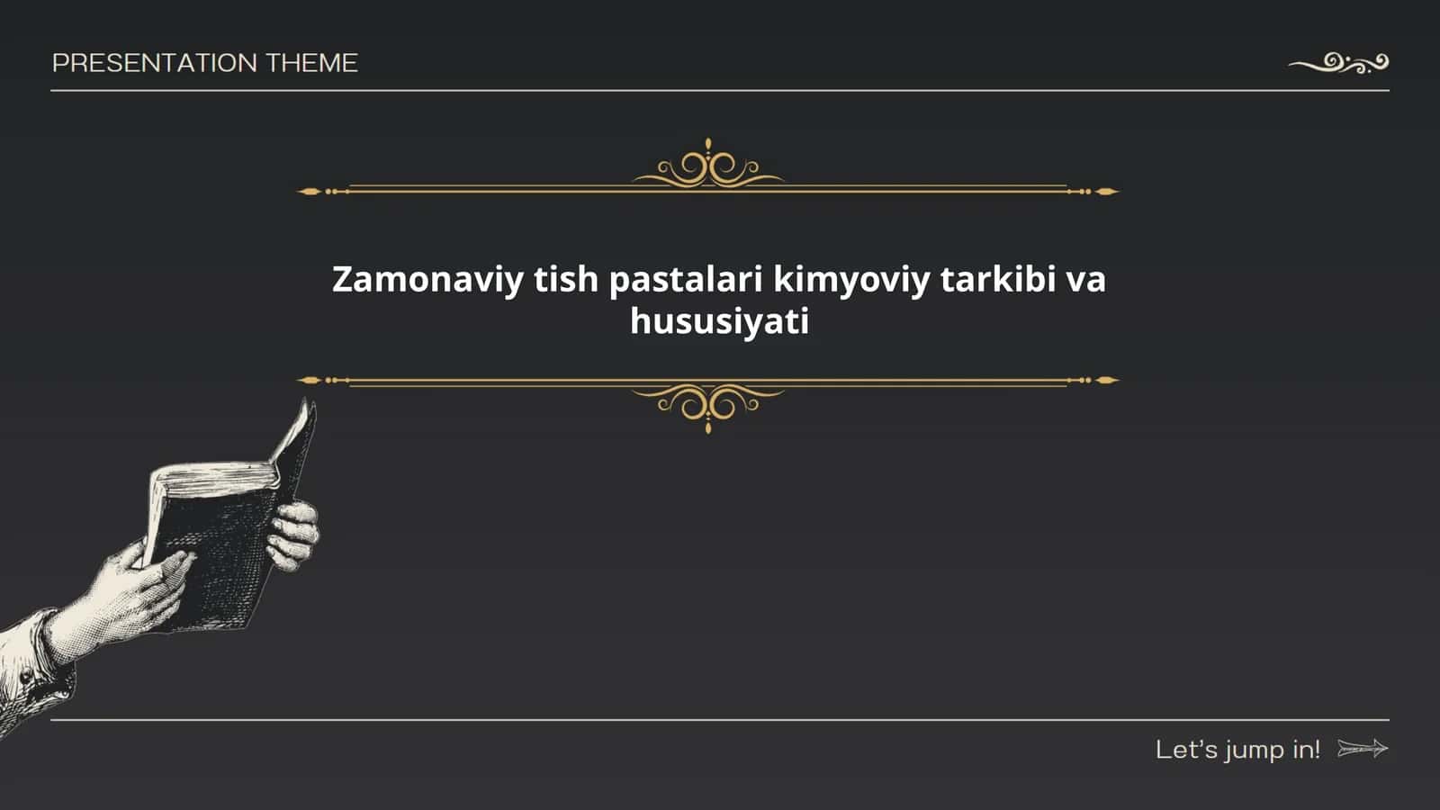Zamonaviy tish pastalari kimyoviy tarkibi va hususiyati