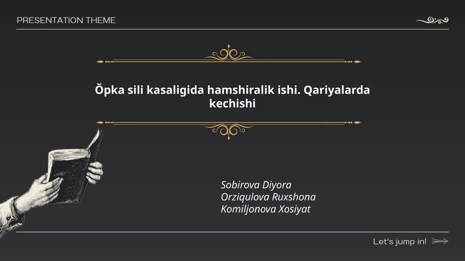 Ŏpka sili kasaligida hamshiralik ishi