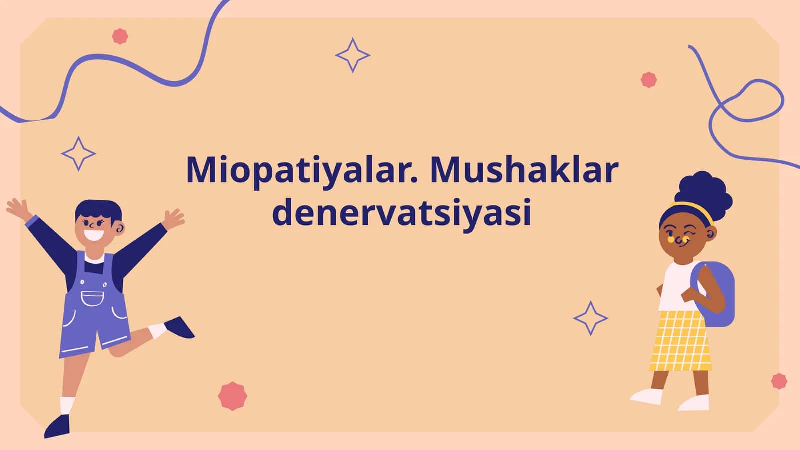 Miopatiyalar. Mushaklar denervatsiyasi