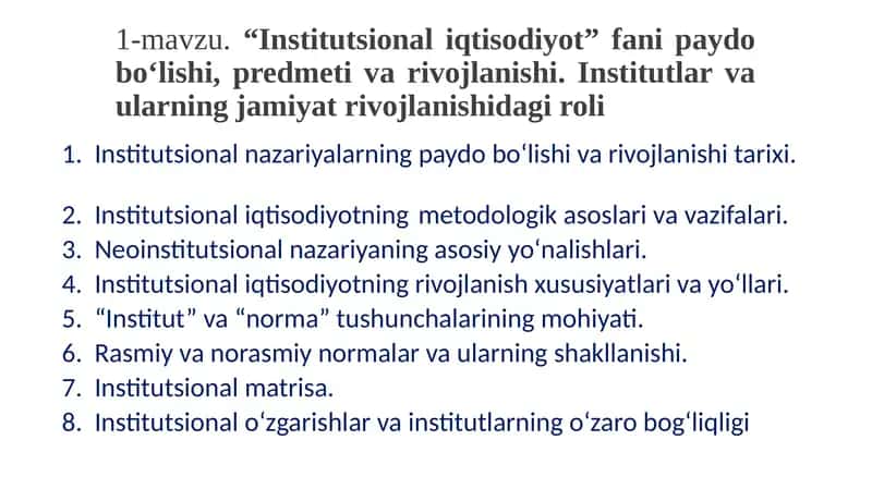 Institutsionaliqtisodiyot
