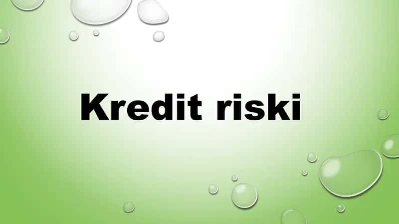 Kredit riski